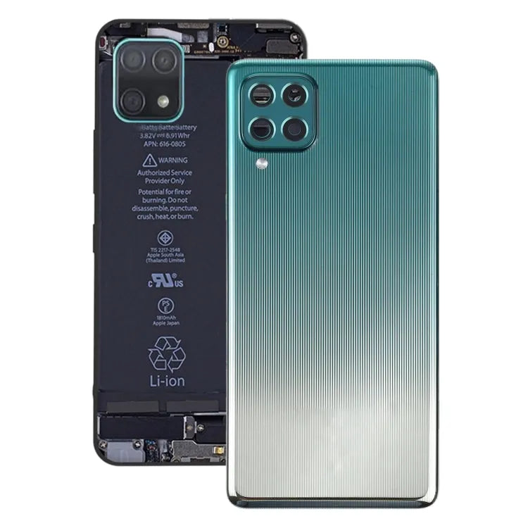 Voor Samsung Galaxy F62 SM-E625F Batterij Back Cover (Groen)