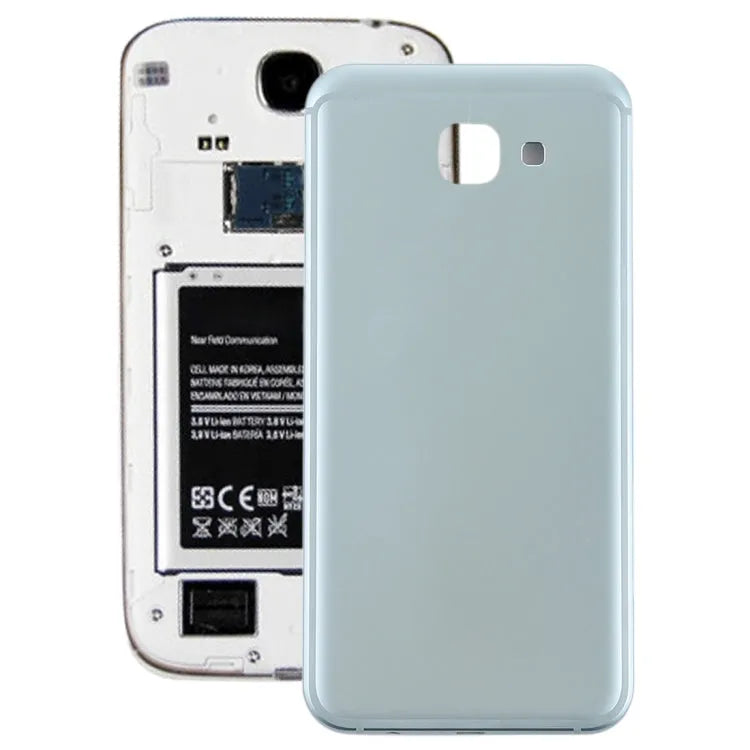 Voor Galaxy A8 (2016) / A810F achterkant (blauw)