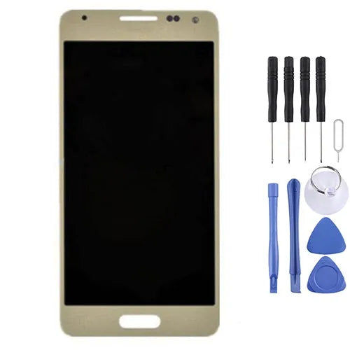 Origineel LCD-scherm + aanraakpaneel voor Galaxy Alpha / G850, G850F, G850T, G850M, G850FQ, G850Y (goud)