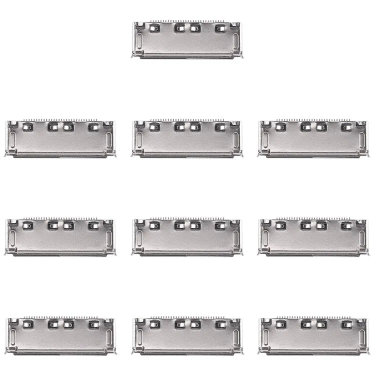 Voor Galaxy Tab P1000 10 stuks laadpoortconnector