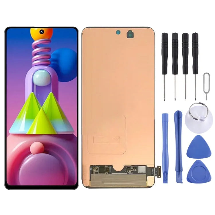 Origineel LCD-scherm voor Samsung Galaxy M51 SM-M515 met volledige montage van de digitizer