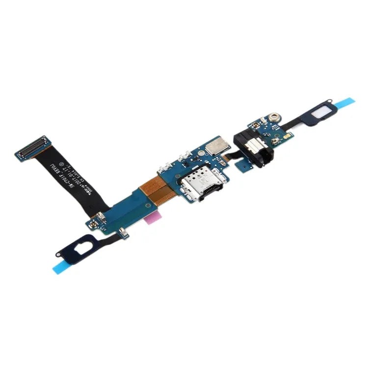 Voor Galaxy C7 Pro / C701F Oplaadpoort + Home-knop + Oortelefoonaansluiting Flexkabel