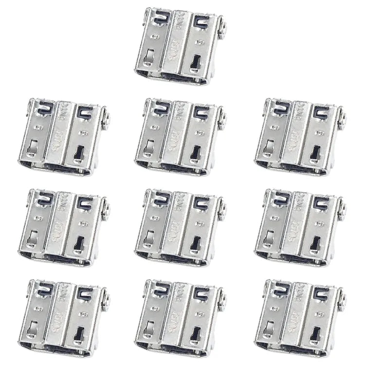 10 stks Oplaadpoort Connector voor Galaxy S4 / E250S / E250K / E300S / E300L / S4 Zoom SM-C101