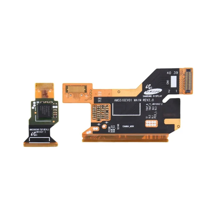 Voor Galaxy S5 / G900H / G900F Eén paar LCD-connector flexkabels