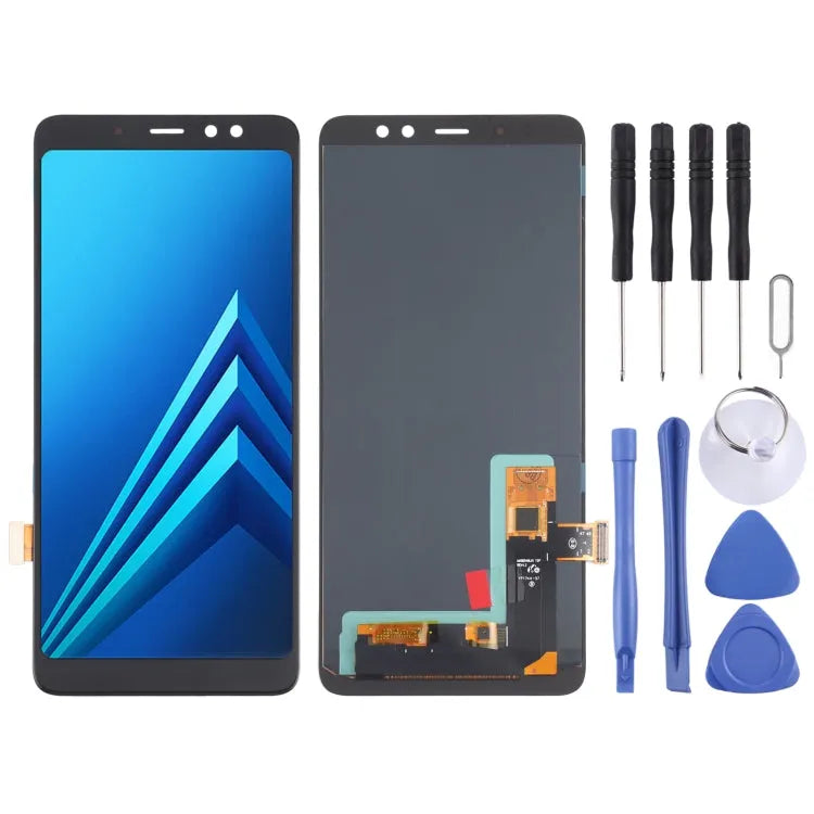 OLED LCD-scherm voor Samsung Galaxy A8+ (2018) SM-A730 met Digitizer Volledige montage