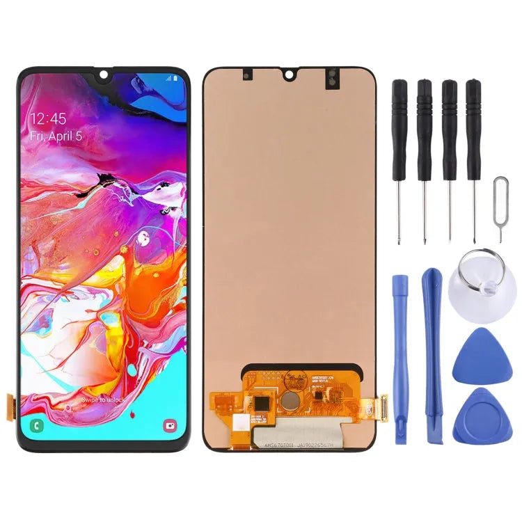 OLED LCD-scherm voor Samsung Galaxy A70 SM-A705 met Digitizer Volledige montage (6,7 inch)