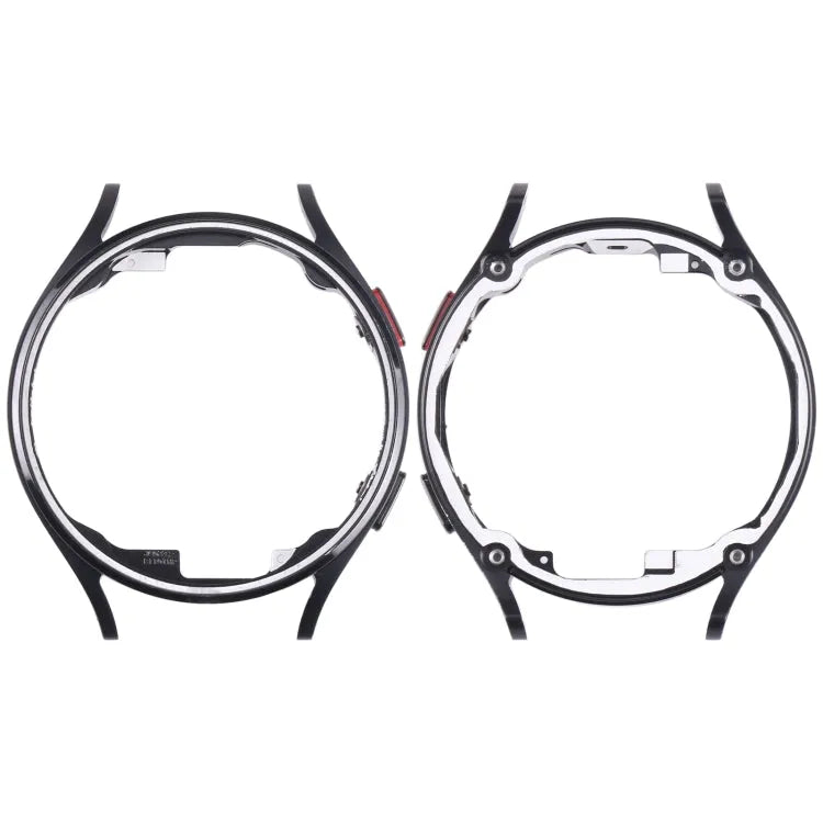 Originele LCD-schermframe bezelplaat voor Samsung Galaxy Watch 4 44 mm SM-R870 (zwart)