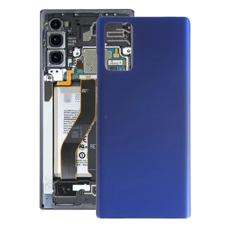 Voor Samsung Galaxy Note20 Batterij Back Cover (Blauw)