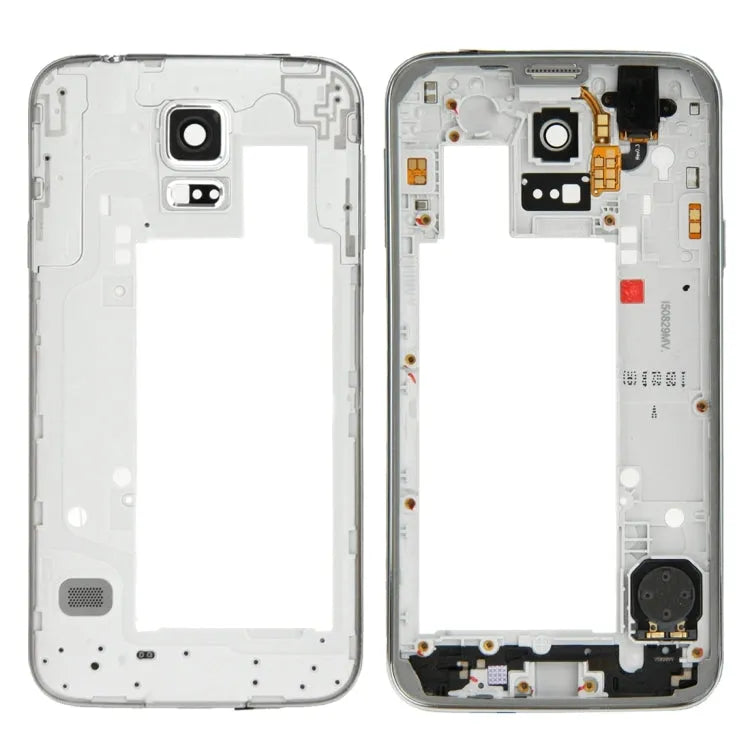 Voor Galaxy S5 Neo / G903 middelste framering (zilver)
