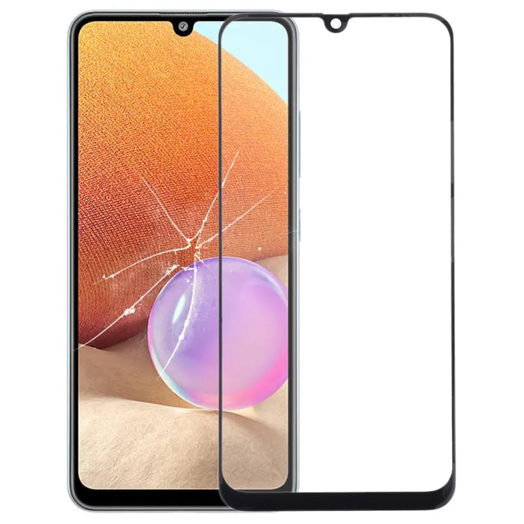 Voor Samsung Galaxy A32 4G Front Screen Outer Glass Lens met OCA Optisch Clear Adhesive:
