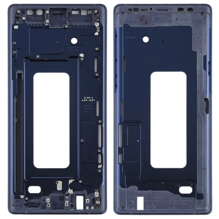 Voor Galaxy Note9 Front Behuizing LCD Frame Bezel (Blauw)