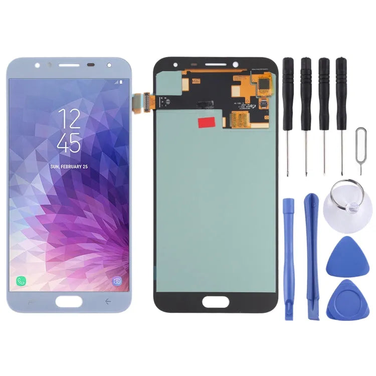 OLED LCD-scherm voor Samsung Galaxy J4 2018 SM-J400 met Digitizer volledige montage (blauw)