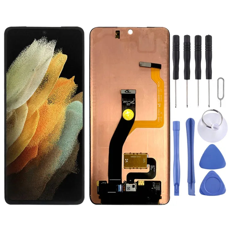 LCD-scherm en Digitizer Volledige montage voor Samsung Galaxy S21 Ultra SM-G998 (5G-versie)