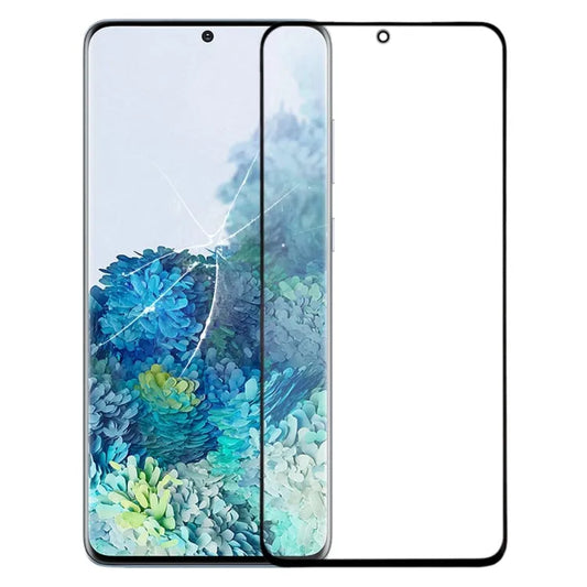 Voor Samsung Galaxy S20+ Front Screen buitenste glazen lens met OCA optisch heldere lijm