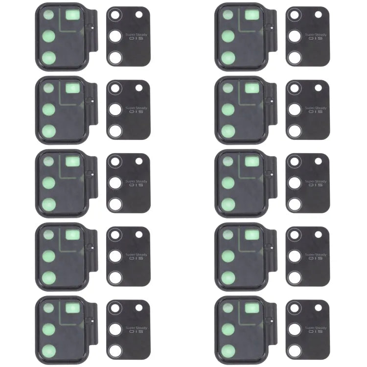 Voor Samsung Galaxy S10 Lite SM-G770 10st Camera Lens Cover (Zwart)