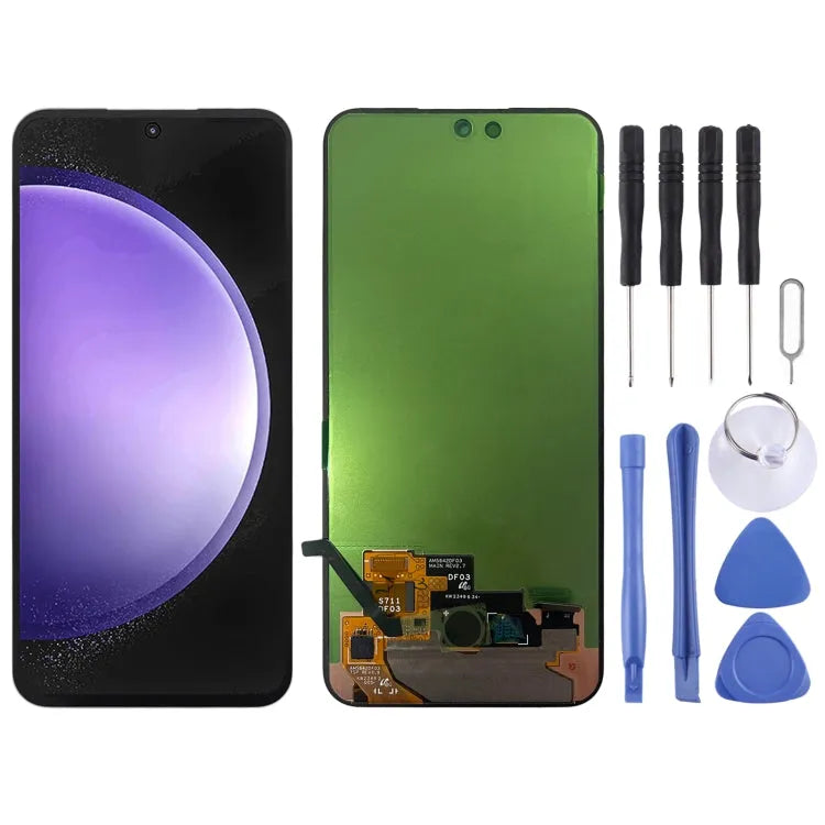 Voor Samsung Galaxy S23 FE SM-S711B Origineel LCD-scherm met Digitizer Volledige montage