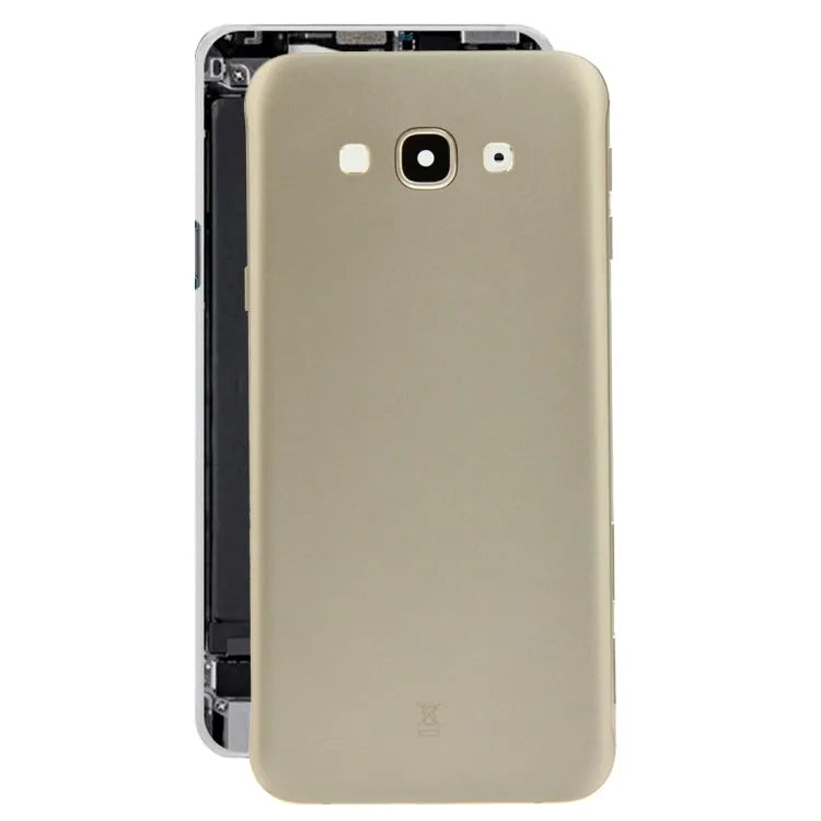 Voor Galaxy A8 / A800 Batterij Back Cover (Goud)