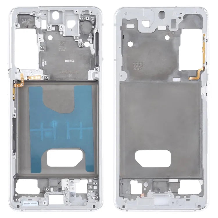Voor Samsung Galaxy S21 middelste framerandplaat (zilver)