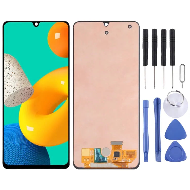 Originele Super AMOLED Lcd-scherm Voor Samsung Galaxy M32 4G SM-M325F met Digitizer Volledige Montage