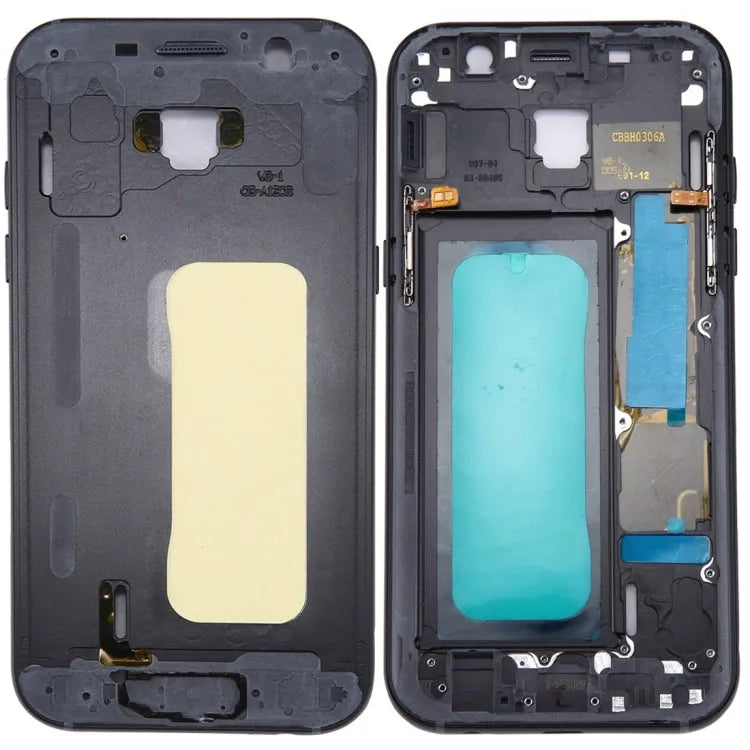 Voor Galaxy A5 (2017) / A520 middelste framerand (zwart)