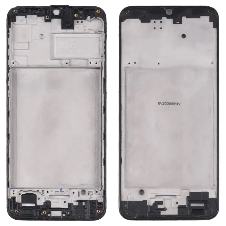 Voor Samsung Galaxy M21 2021 SM-M215G Front Behuizing LCD Frame Bezel Plaat: