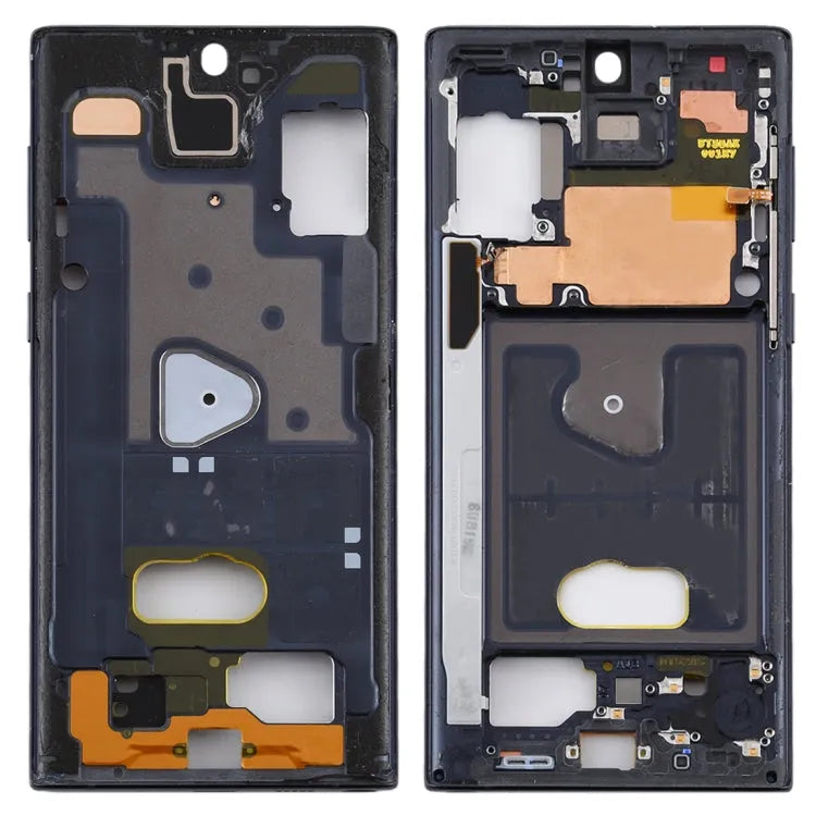 Voor Samsung Galaxy Note10 middelste frame bezelplaat (zwart)