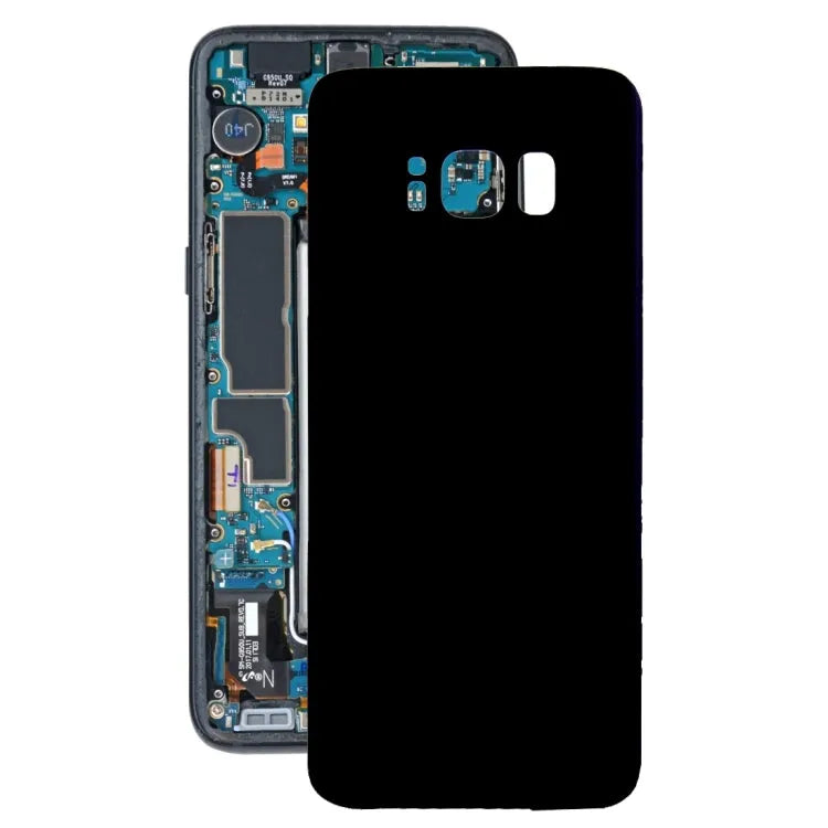 Voor Galaxy S8 Originele Batterij Back Cover (Midnight Black)