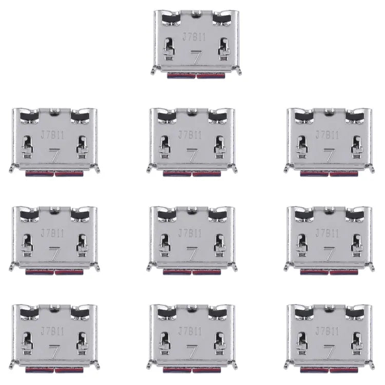 Voor Galaxy S2 / i9100 10 stuks laadpoortconnector