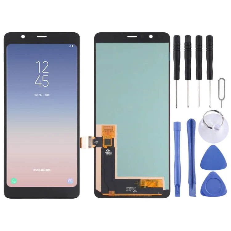 OLED LCD-scherm voor Samsung Galaxy A8 Star SM-G8850 met volledige montage van de digitizer