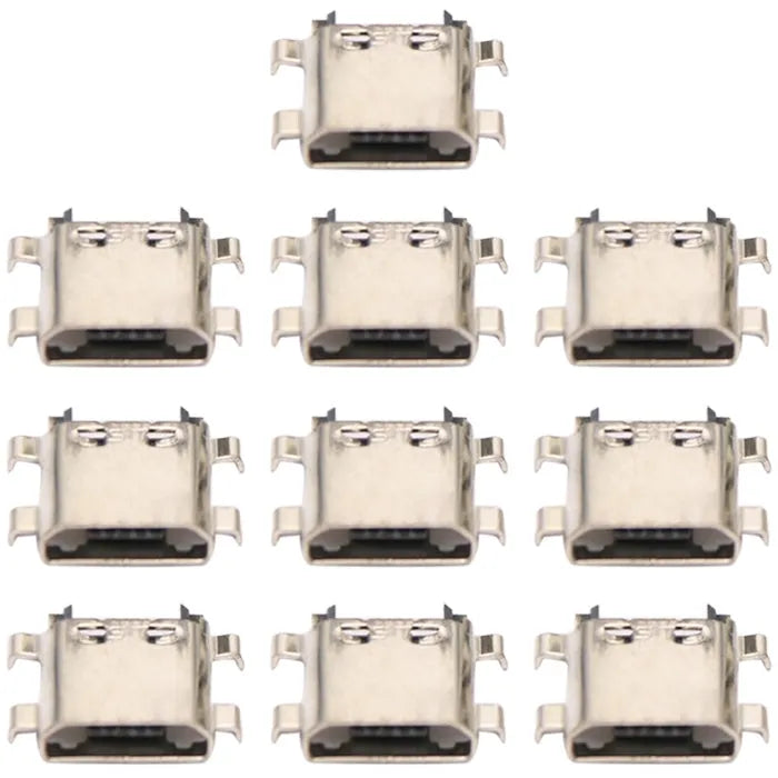Voor Samsung Galaxy J7 V SM-J727 10 stuks laadpoortconnector