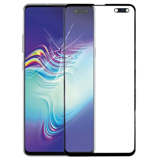 Voor Samsung Galaxy S10 5G Voorscherm Buitenste glazen lens met OCA optisch heldere lijm