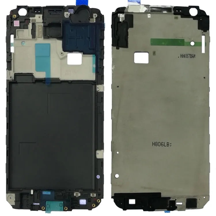 Voor Galaxy J4, J400F/DS, J400G/DS Front Behuizing LCD Frame Bezel Plaat (Zwart)
