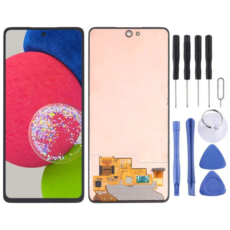 Originele Super AMOLED Lcd-scherm Voor Samsung Galaxy A52S 5G SM-A528B met Digitizer Volledige Montage