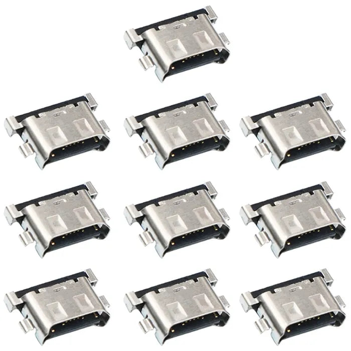 Voor Galaxy A30 A305F 10 stuks laadpoortconnector