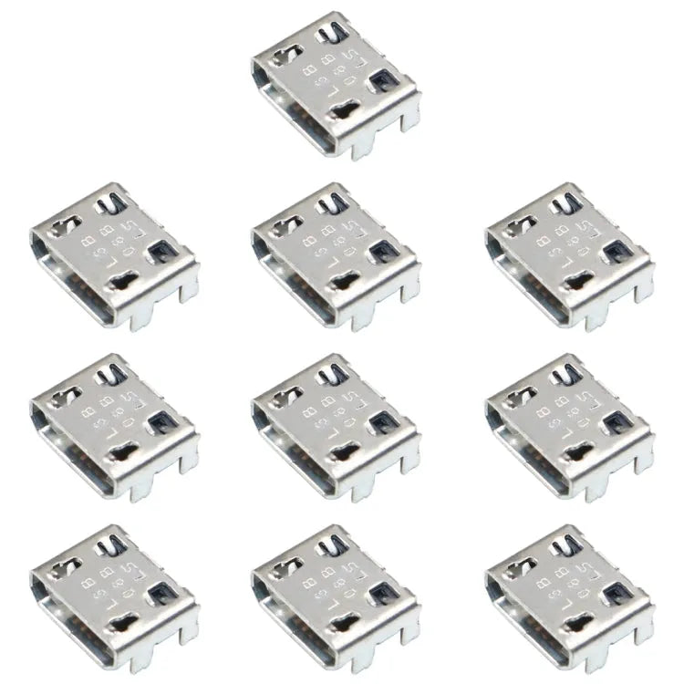 10 stks Poort Opladen Connector voor Galaxy E5 E5000 E500F E500M E7 E7000 E7009 E700F E700MH