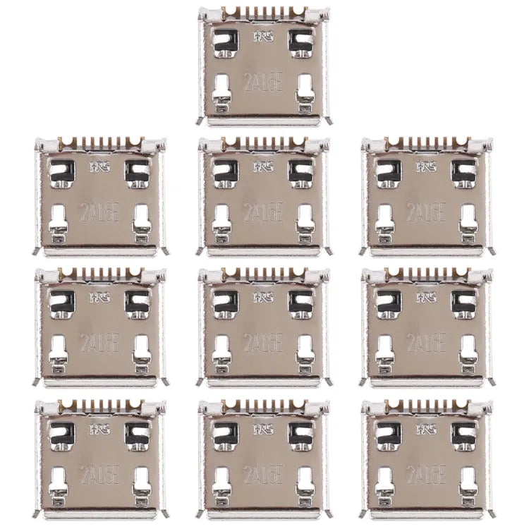 Voor Galaxy Star Pro / S7262 10 stuks laadpoortconnector