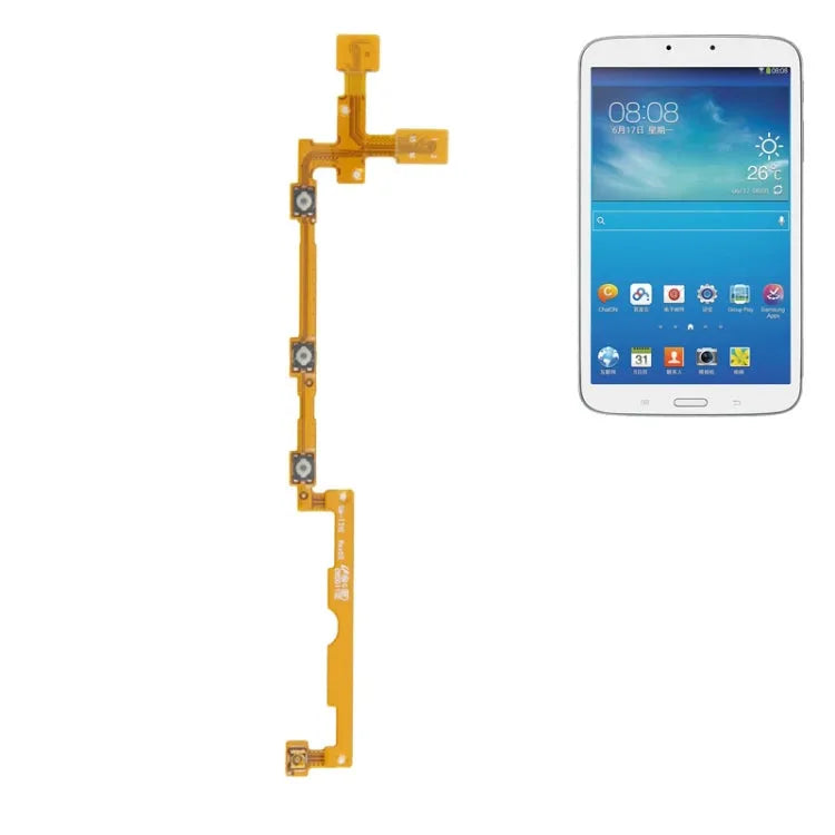 Voor Galaxy T310 Power Knop Flex Kabel