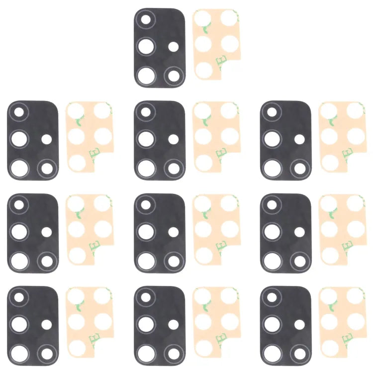 Voor Samsung Galaxy M51 SM-M515 10 stuks cameralens aan de achterkant