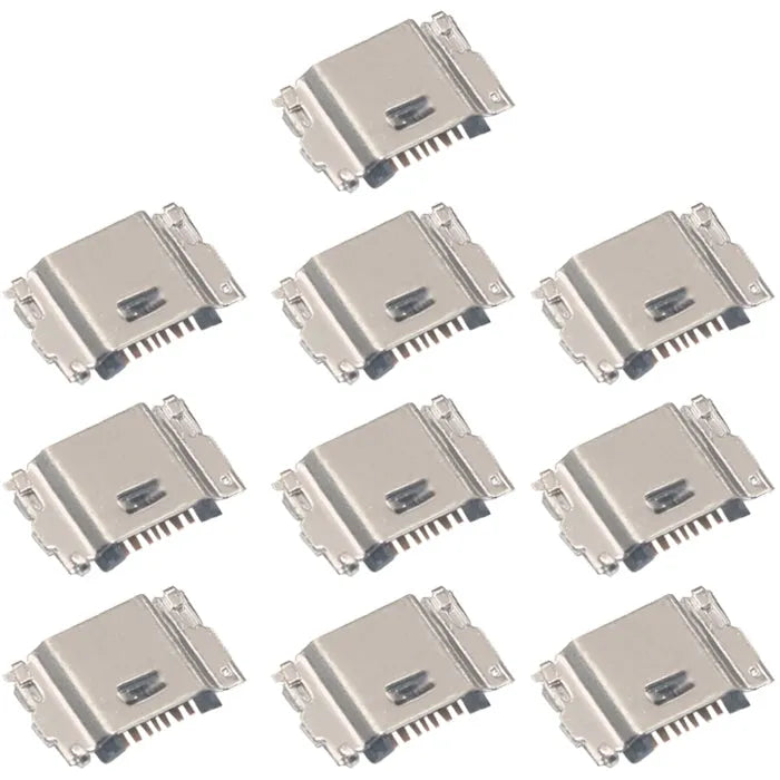 Voor Galaxy M10 105F 10 stuks laadpoortconnector