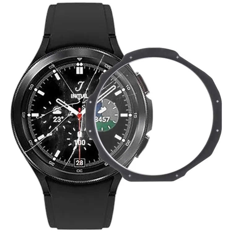 Voor Samsung Galaxy Watch4 Classic 46mm SM-R890 originele voorscherm buitenste glazen lens (zwart)