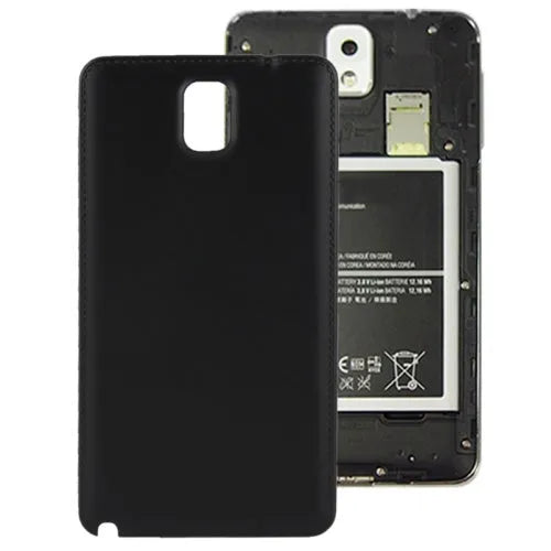 Voor Galaxy Note III / N9000 plastic batterijklepje (zwart)