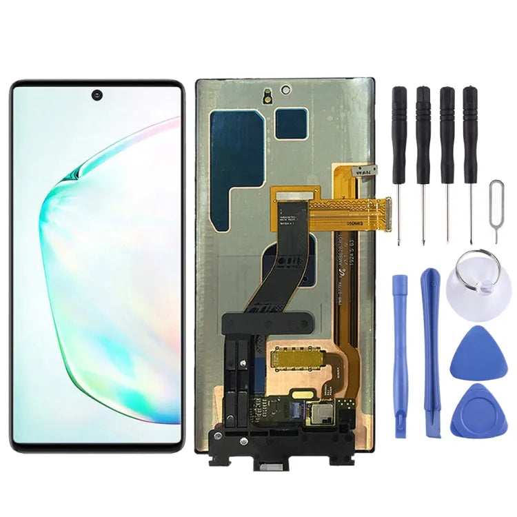 Origineel dynamisch AMOLED LCD-scherm voor Galaxy Note 10 met volledige montage van de digitizer