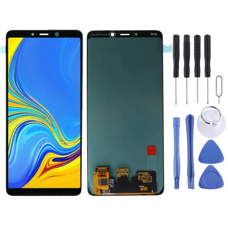 Origineel Super AMOLED LCD-scherm voor Galaxy A9 (2018), A9 Star Pro, A9s, A920F/DS, A9200 met Digitizer volledige montage (zwart)