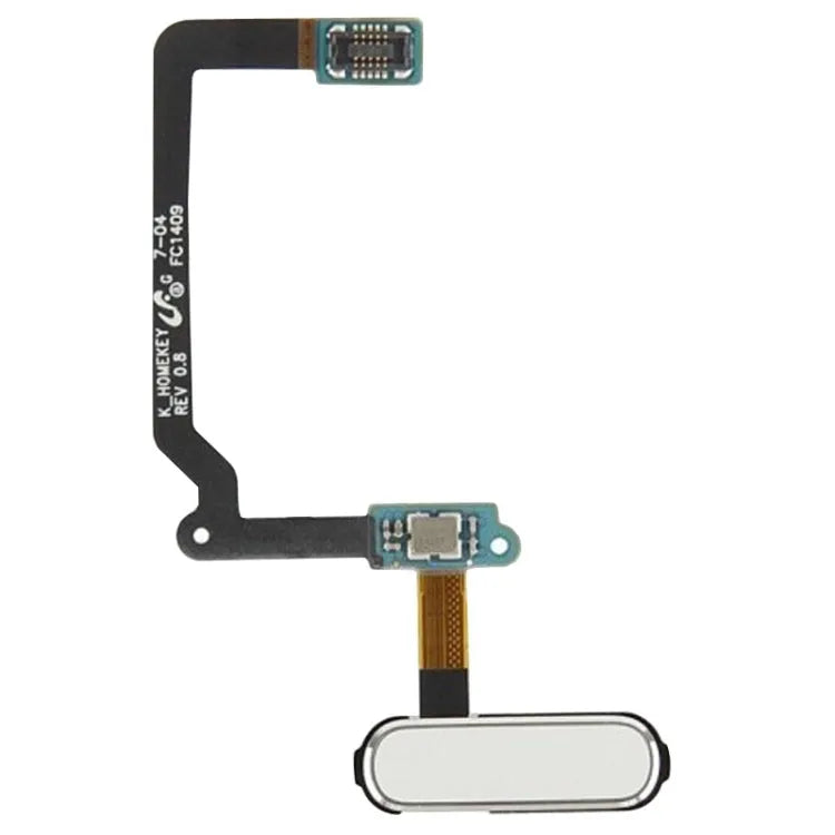 Voor Galaxy S5 / G900 functietoets flexkabel (wit)