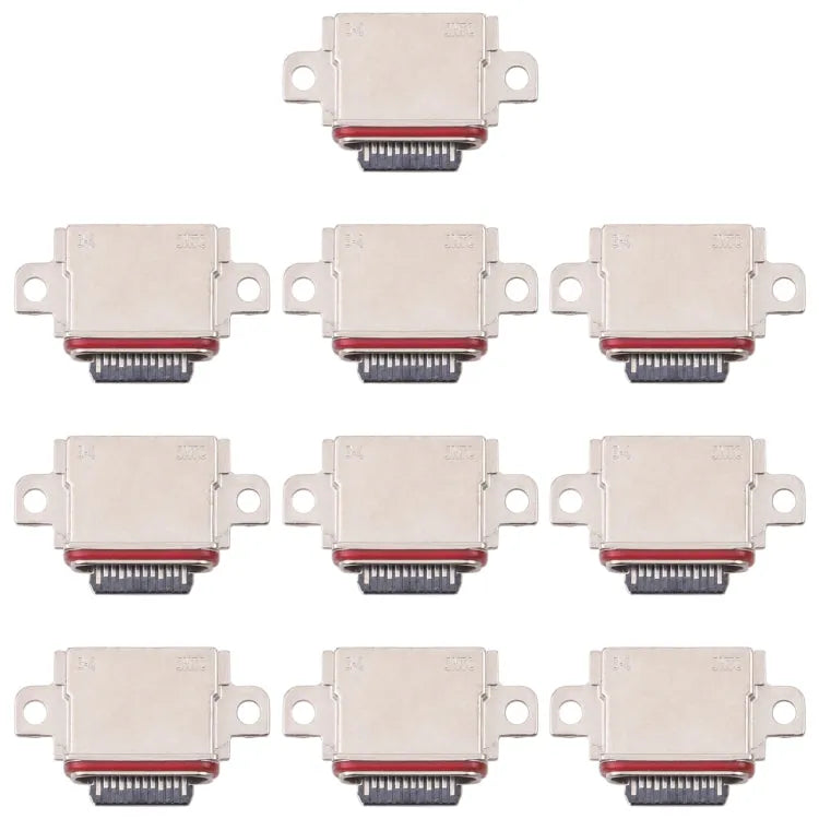 Voor Samsung Galaxy Z Fold4 SM-F936B 10 stuks laadpoortconnector
