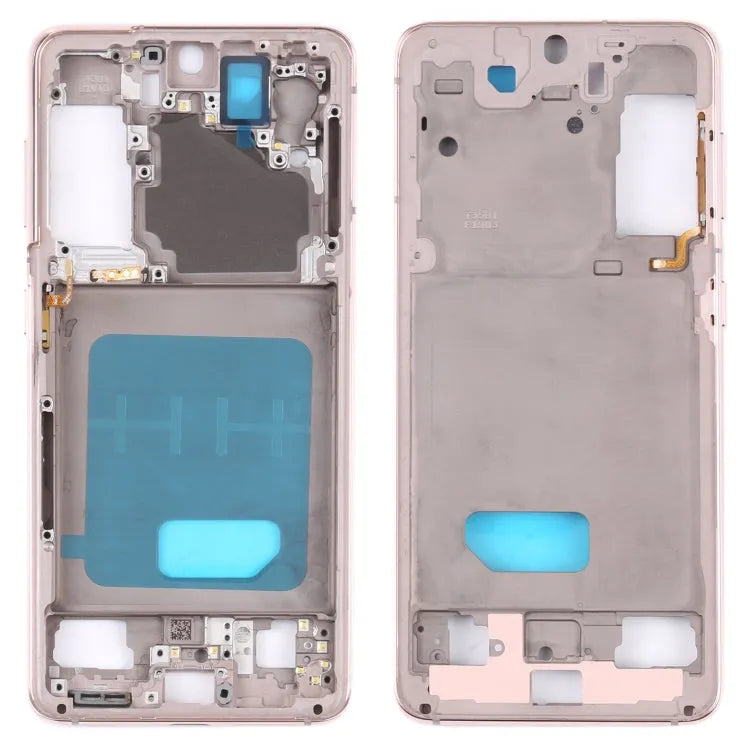 Voor Samsung Galaxy S21 5G SM-G991B Midden Frame Bezel Plaat (Goud)