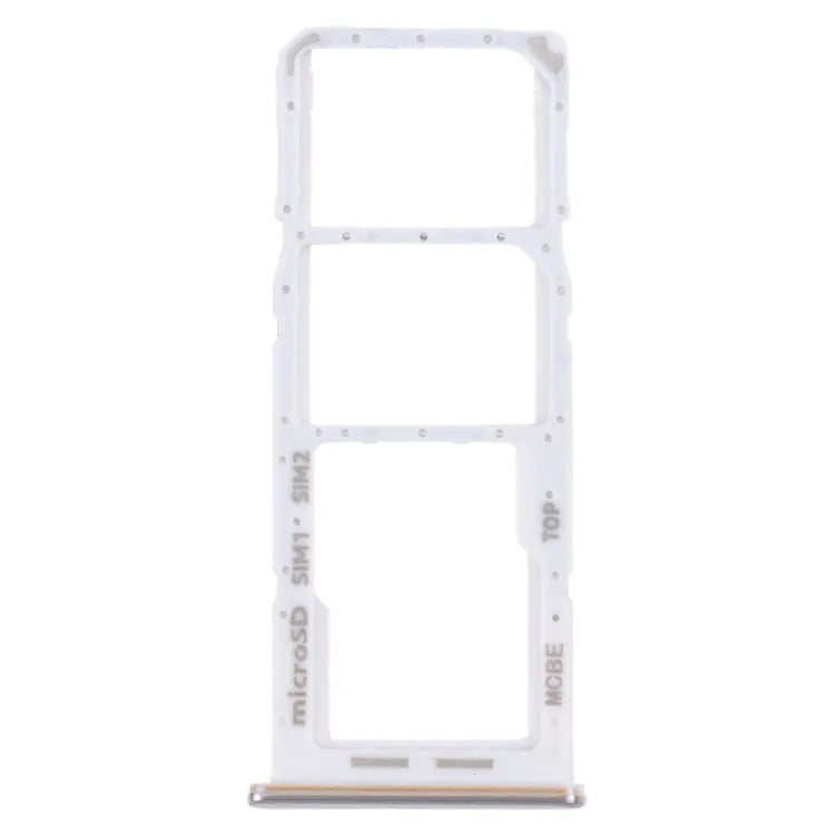 Voor Samsung Galaxy M32 5G SM-M326B Originele Sim-kaart Lade + Sim-kaart Lade + Micro SD-kaart Lade (Wit)