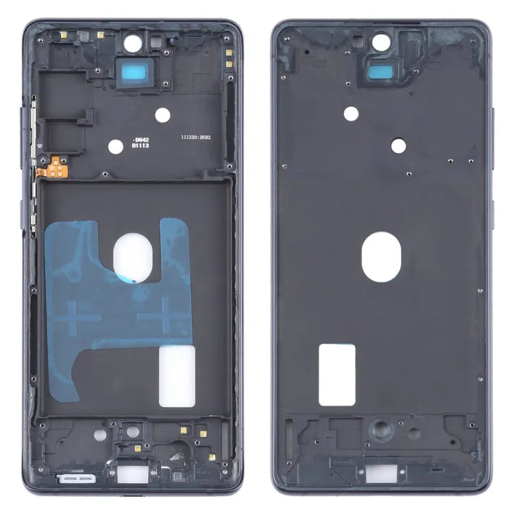 Voor Samsung Galaxy S20 FE middelste frame bezelplaat met accessoires (zwart)