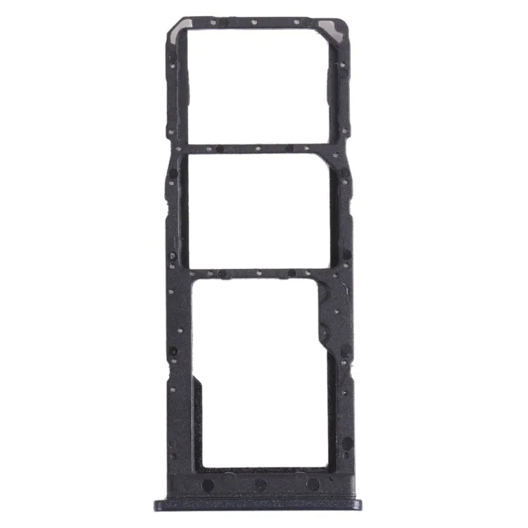 Voor Samsung Galaxy M12 SM-M127 SIM-kaartlade + SIM-kaartlade + Micro SD-kaartlade (zwart)
