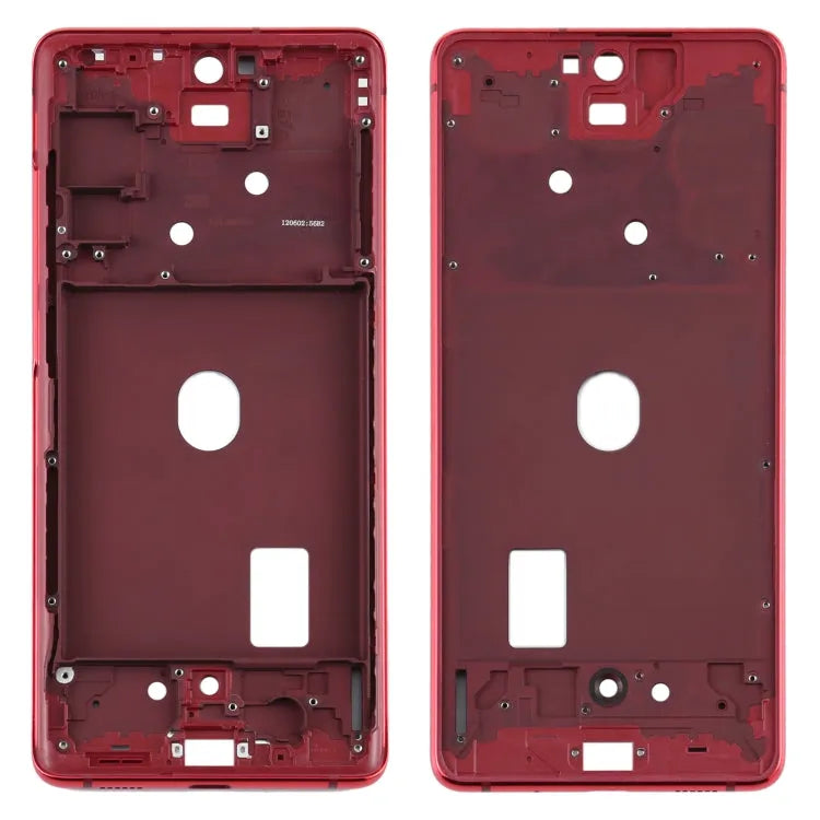 Voor Samsung Galaxy S20 FE middelste frame bezelplaat (rood)